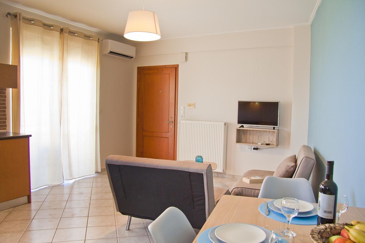 Alkyonida Apartments Chrissi Akti Chania Exterior foto